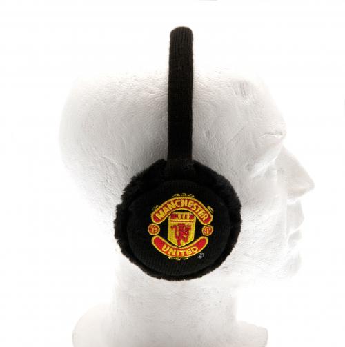 Plyšové klapky na uši Manchester United FC
