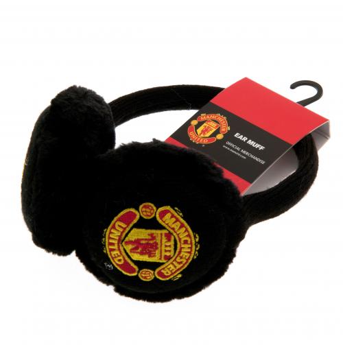 Plyšové klapky na uši Manchester United FC